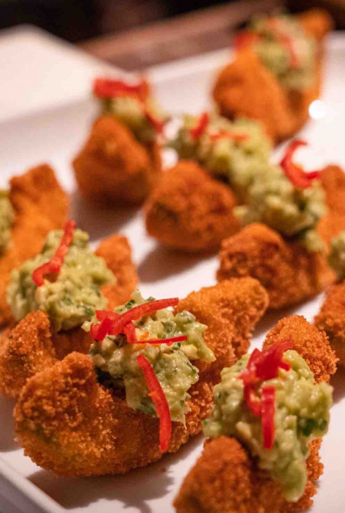 Chef Alan canape platter detail